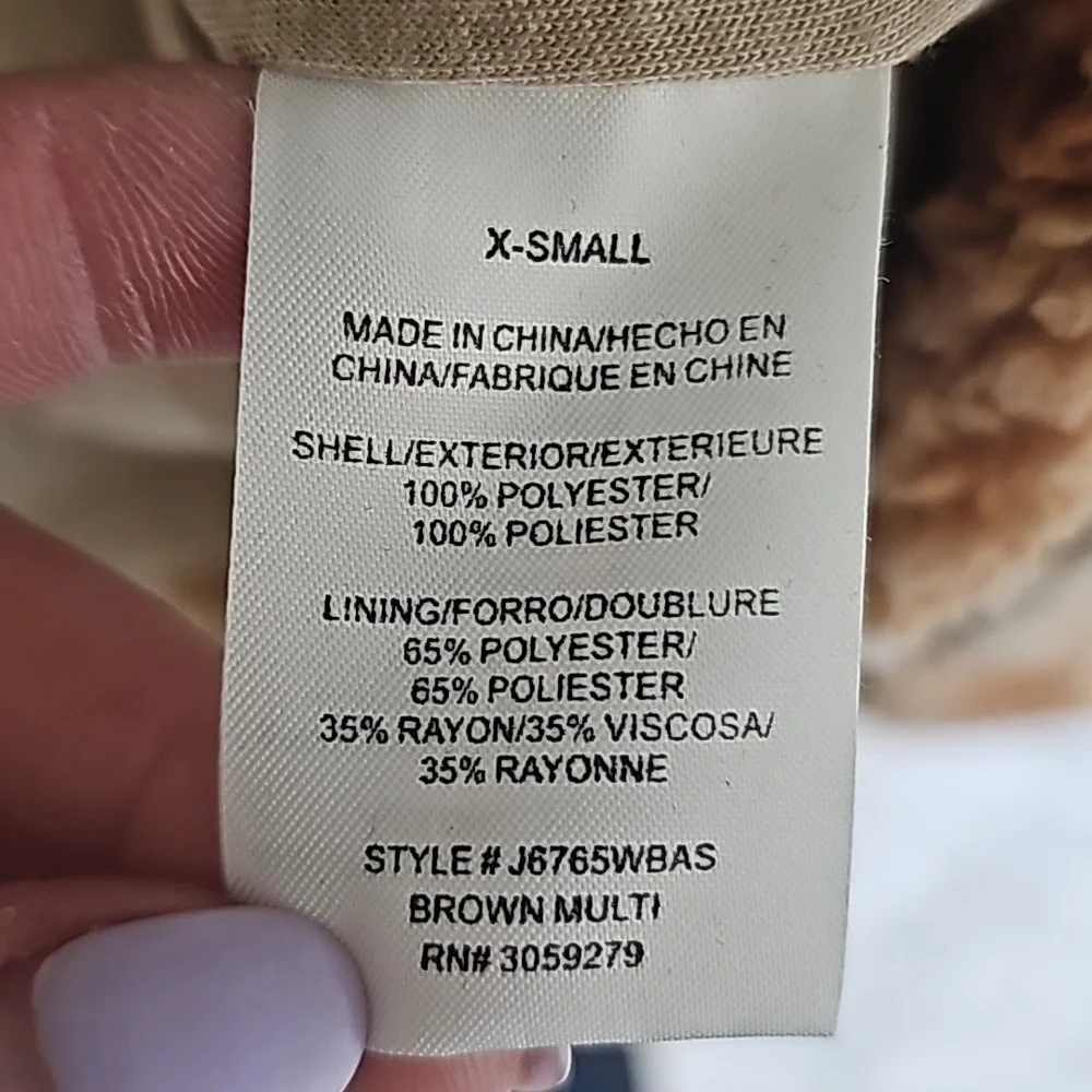 Altar'd state fuzzy sherpa coat jacket - Picture 4 of 4